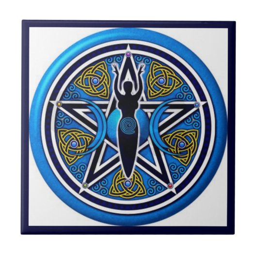 Goddess Series Alter tile Tegeltje (Voorkant)