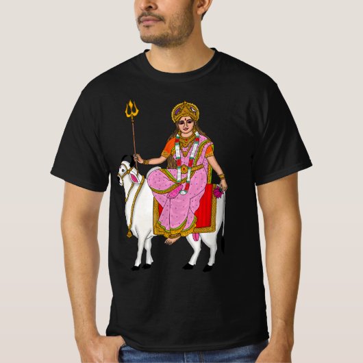 Goddess Shailputri T-Shirt (Voorkant)