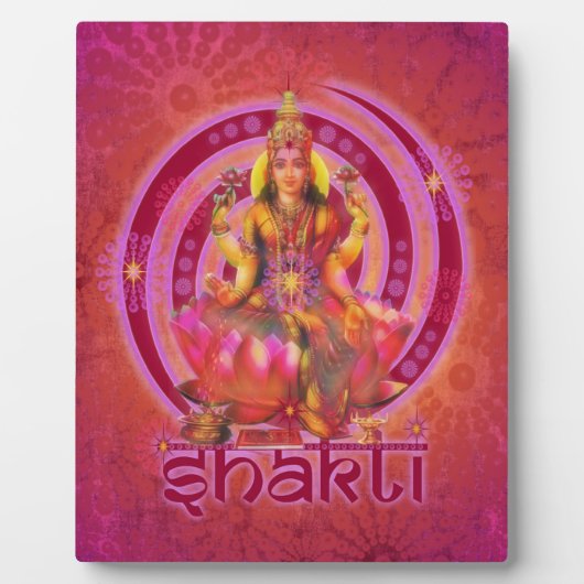 Goddess SHAKTI/LAKSHMI Fotoplaat (Voorkant)