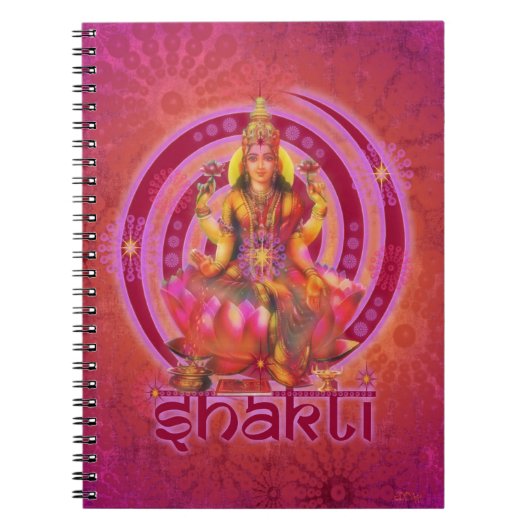 Goddess SHAKTI/LAKSHMI Notitieboek (Voorkant)