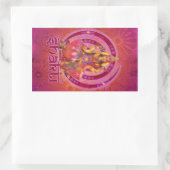 Goddess SHAKTI/LAKSHMI Rechthoekige Sticker (Tas)