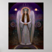Goddess Shekinah High Frequency Kabbalist Art Poster (Voorkant)