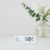 Goddess Shield Profile Card Mini Visitekaartje (Staand voorkant)