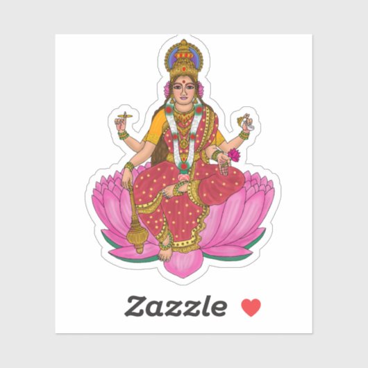 Goddess Siddhidatri Sticker (Vel)