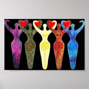 Goddess Sisterhood Poster