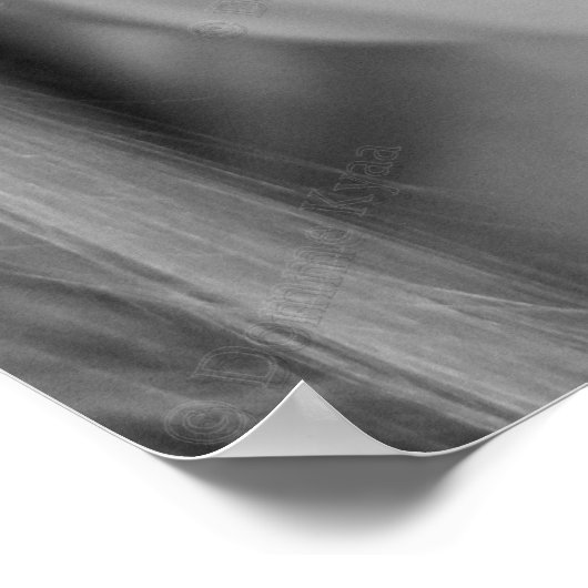 Goddess Smirking poster in B&W (Hoek)