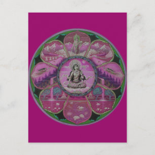 Goddess Tara Mandala briefkaart