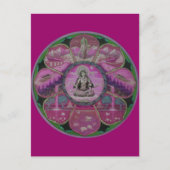 Goddess Tara Mandala briefkaart (Voorkant)