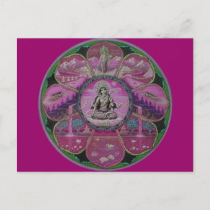 Goddess Tara Mandala briefkaart