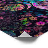 Goddess Triple moon met tris Poster (Hoek)