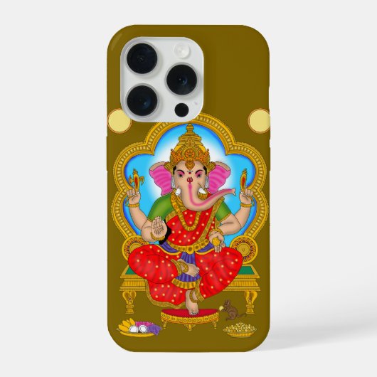 Goddess Vinayaki iPhone Hoesje (Achterkant)