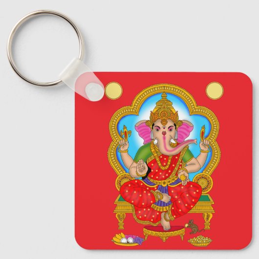 Goddess Vinayaki Keychain (Voorkant)