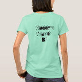 GODDESS WARRIOR...Pride - Gepersonaliseerd T-shirt (Achterkant)