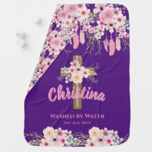 Goddochter Bloemig Boho Meisjes DOOP CHRISTENING