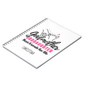 Goddochter Cadeau - Godmother Beste Vrienden voor  Notitieboek (Linkerzijde)