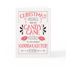 Goddochter Candy Cane Kisses Kerstwens