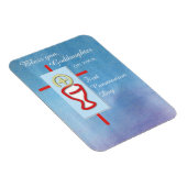 Goddochter, Eerste Heilige Communie, Turquoise Magneet (Rechterzijde)