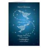 Goddochter en Husband, Doves of Peace Kerstmis (Voorkant)
