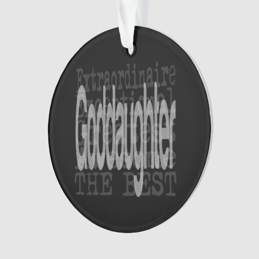 Goddochter Extraordinaire Ornament (voorkant)