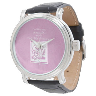 Goddochter First Communation, Roze Horloge
