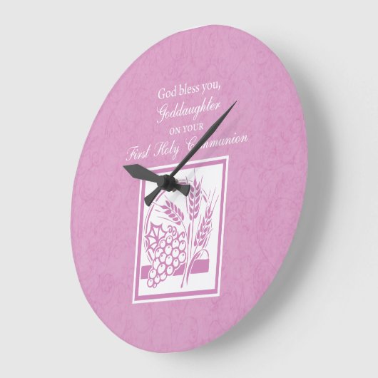 Goddochter First Commune, Roze Grote Klok (Hoek)