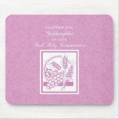 Goddochter First Commune, Roze Muismat (Voorkant)