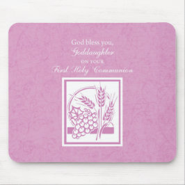 Goddochter First Commune, Roze Muismat