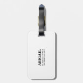 , Goddochter First Communion Chalice Bagagelabel (Achterkant verticaal)