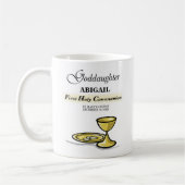 , Goddochter First Communion Chalice Koffiemok (Links)