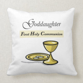 , Goddochter First Communion Chalice Kussen