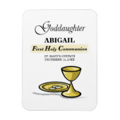 , Goddochter First Communion Chalice Magneet (Verticaal)