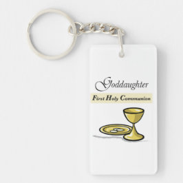 , Goddochter First Communion Chalice Sleutelhanger