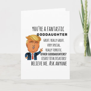 Goddochter Funny Birthday Gift Best Cadeau Kaart
