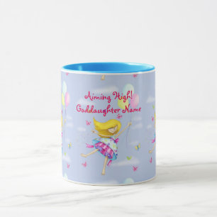 Goddochter Gift Girly Motivatie persoonlijk Mok