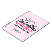 Goddochter Gift - Godmoeder Beste vrienden voor he Notitieboek (Linkerzijde)