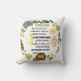 Goddochter Gift Motivatie Enmoegement NAMED Kussen