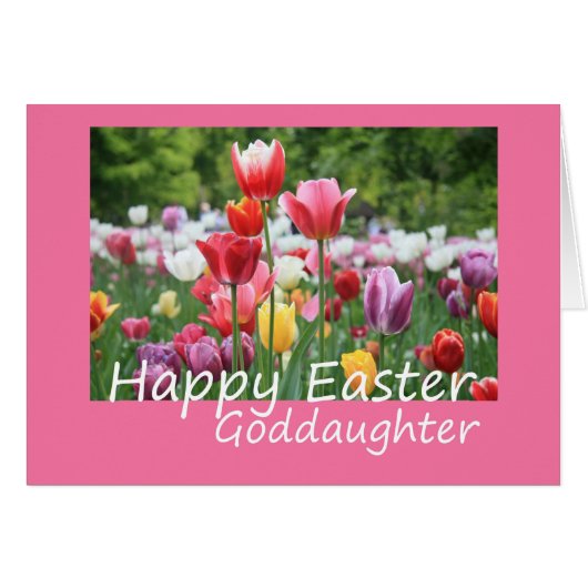 Goddochter Happy Easter (Voorkant Horizontaal)