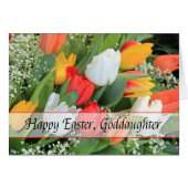 Goddochter Happy Easter (Voorkant Horizontaal)