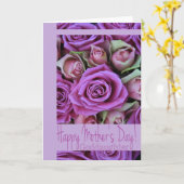 Goddochter Happy Moederdag roos kaart (Gele Bloem)