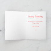 Goddochter Penguin Happy 1e verjaardag Kaart (Binnen)