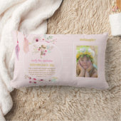 Goddochter PHOTO Bevestiging of Heilige Communie Kussen (Deken)