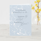 Goddochter Vrijgezellenfeest Gefeliciteerd Light B Kaart (Gele Bloem)