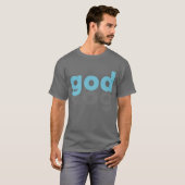 GODDOG vrienden grappig T-shirt (Voorkant volledig)
