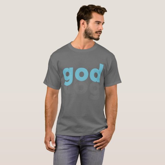 GODDOG vrienden grappig T-shirt (Voorkant volledig)