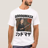 GODDOMAZA ANIME T-SHIRT (Voorkant)