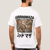 GODDOMAZA ANIME T-SHIRT (Achterkant)