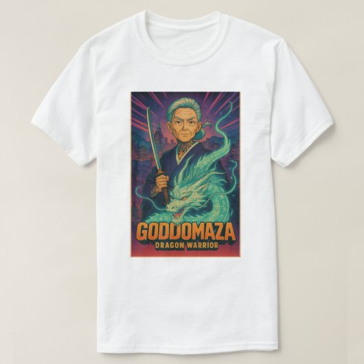 GODDOMAZA DRAGON WARRIOR T-SHIRT (Design voorkant)