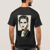 GODDOMAZA EAST. 1985 PT. 5 ZWART T-SHIRT (Achterkant)