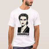 GODDOMAZA EST. 1985 PT. 1 MANNEN WIT T-SHIRT (Voorkant)