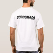 GODDOMAZA EST. 1985 PT. 1 MANNEN WIT T-SHIRT (Achterkant)